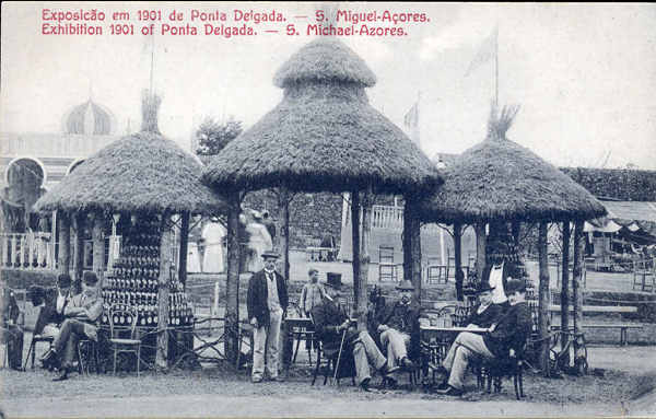 N 40 - SO MIGUEL. Ponta Delgada, Exposio em 1901 - Edio Cervejaria Pereira, Largo da Matriz, 65 - Dim. 13,8x8,8 cm - Col. A. Monge da Silva (cerca de 1901)