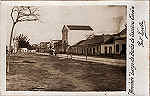 SN - "Alcochete" Largo do Baro de Samra Corra - Ed no indicada - SD - Photo Tarella - Dim. 9x14 cm. - Col. Jaime da Silva (Circulado em 1918)