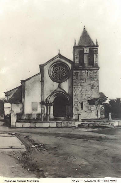 N 22 - ALCOCHETE. Igreja Matriz - Edio da Cmara Municipal de Alcochete (1993) - Dim. 14x9,1 cm - Col. Amlcar Monge da Silva