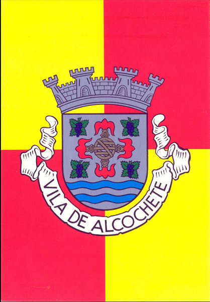 N 1 - ALCOCHETE. Armas da Vila - Edio da Cmara Municipal de Alcochete (1993) - Dim. 14x9,1 cm - Col. Amlcar Monge da Silva