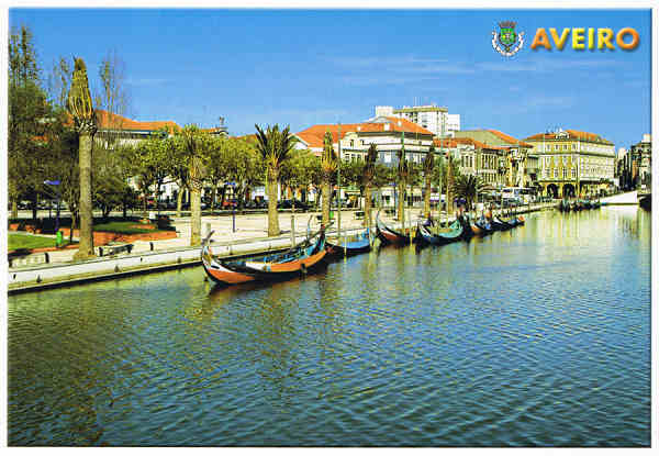 N 99 AVR - AVEIRO Canal Central Costa de Prata - PORTUGAL - GRAFIPOST - Editores e Artes Grficas, Lda LOUL -2006 - Dim. 15x10,5 cm. - Col. Ftima Bia.