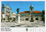 N. 4 - AVEIRO Cmara Municipal Esttua de Jos Estvo Igreja da Misericrdia - Ed. Artes Grficas - SD - Dim 15x10,5 cm - Col. Mrio Silva.