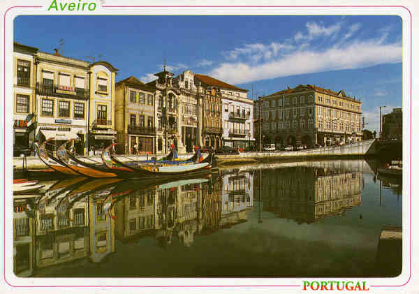 N. 11 - AVEIRO Moliceiros na Ria - Ed. Bruno da Rocha - SD -Dim.15x10,5cm - Col. Mrio Silva.