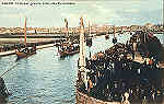 SN - AvEIRO O Canal grande visto das pyramides - Editor no referido (UNION POSTALE UNIVERSELLE) Portugal - SD - Dim. 13,6x8,6 cm. - Col. Enio Semedo.