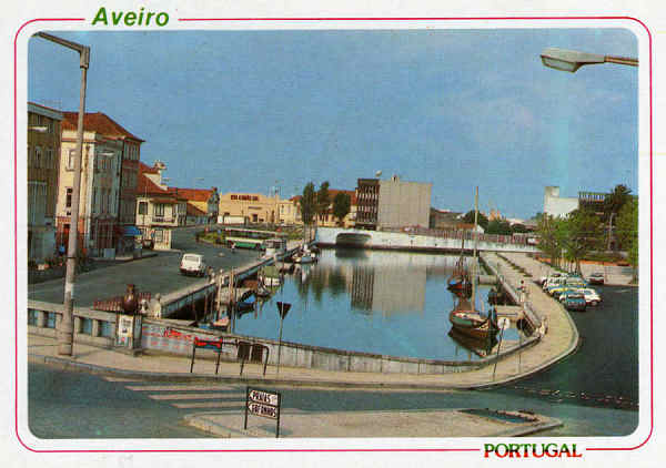 N. 16 - AVEIRO - Portugal Canal Central - Ed. Bruno da Rocha - Dim.15x10,5 cm. - Col. Mrio Silva.