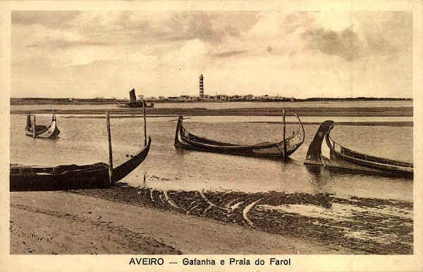 SN - AVEIRO - Gafanha e Praia do Farol - Ed. Souto Ratolla, Aveiro - SD - Dim. 14x9 cm. - Col. Paulo Neves.