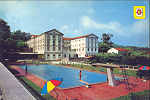 N 1161 - CALDAS DA FELGUEIRA. Grande Hotel - Edio LIFER-Porto - Circulado em 1973 - Dim. 15x10,2 cm . Col. A. Monge da Silva