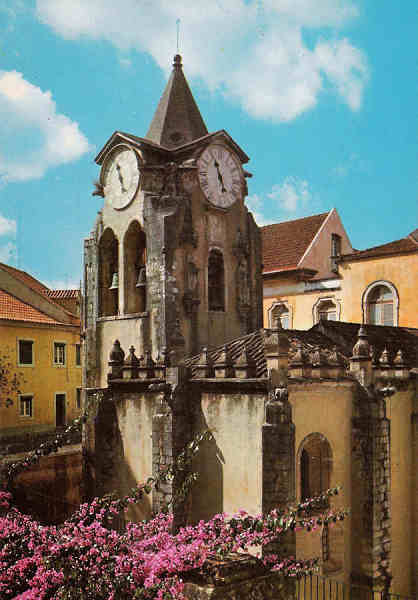 SN - Portugal - Caldas da Rainha - Torre da igreja matriz Nossa Senhora do Ppulo - Editor RAN - Dcada de 1970 - Dim. 15x10 cm. - Col. M. Chaby