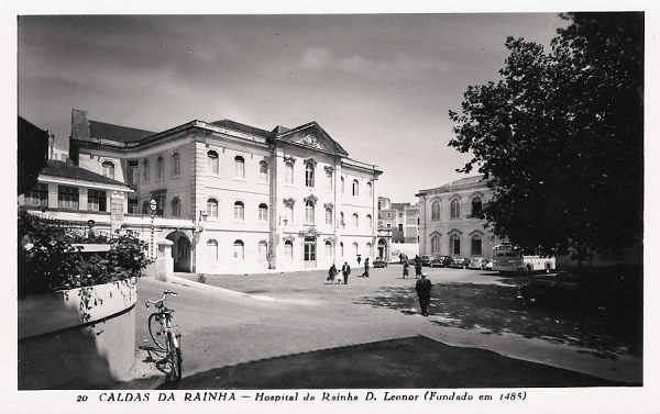 N 20 - Portugal. Caldas da Rainha - Hospital da Rainha D. Leonor (Fundado em 1485) - Editor Passaporte Loty (Editado 1951) - Dim. 9x14 cm. - Col. M. Chaby