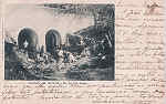 N 8 - Portugal. Caldas da Rainha. Rio do Fiel Amigo - Editor Cabeleireiro de Lisboa, Praa Maria Pia n 12 - Editado em 1903 - Dim.  9x14,3 cm. - Col. M. Chaby