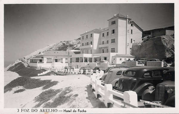 N 3 - Portugal. Caldas da Rainha. Foz do Arelho. Hotel do Facho - Editor Passaporte Loty (1951) - Dim. 9x14 cm - Col. Diamantino Fernandes