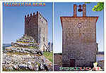 N 2 - Celorico da Beira. Torre de Menagem do Castelo Medieval. Torre do Relgio. Beira Alta - Atlanticpost - Exclusivo de Quiosque Foguete - SD - Dim 15x10,5 cm. - Col. F. Bia (2007)