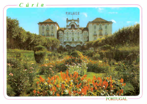 N 2371-CURIA-Portugal-Palace-Ed ANCORA-14,9x10,5cm-Colec A SIMOES 1064.