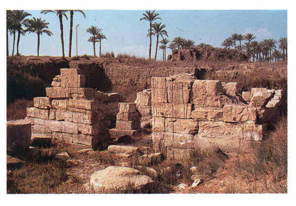 SN - Memphis, Templo de Batah - Dim. 15,7x11,1 cm - Edio El-Brince Advertising & Printing - Col. Amlcar Monge da Silva (2005)
