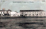 N 212 - Quartel d'infanteria 4 e egreja de S. Francisco - Edio de Alberto Malva, R.de S.Julio, 41, Lisboa - Dim. 139x87 mm - Col. A. Monge da Silva (cerca de 1905)