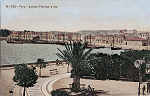N 702 - Jardim Pblico e ria - Edio de Alberto Malva, R. da Magadalena, 23, Lisboa - Dim. 136x88 mm - Col. A. Monge da Silva (cerca de 1905)