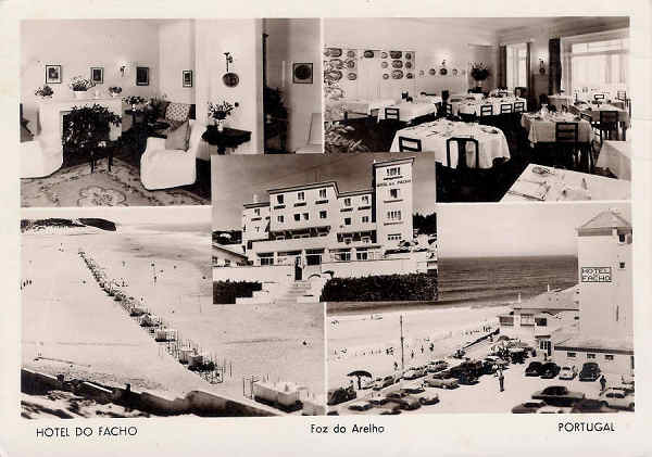 N 4 - Portugal. Caldas da Rainha. Foz do Arelho. Hotel do Facho - Editor Hoteis Internacionais, Lda (1960) - Dim. 15x10 cm - Col. Diamantino Fernandes