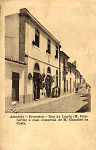 SN - FRONTEIRA. Rua da Lagoa (M. Bombarda) e casa comercial de M.Chambel da Costa - Edio M. CHAMBEL da COSTA (cerca de 1920) - Dim. 14,3x9,1 cm - Col. A. Monge da Silva