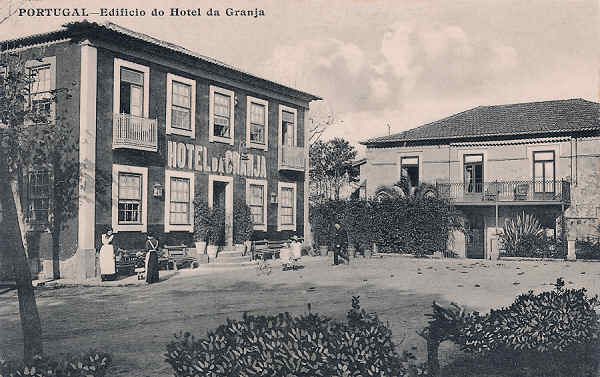 sn - Portugal. Granja (Vila Nova de Gaia). Edificio do Hotel da Granja - Editor annimo - Dim. 14x9 cm. - Col. M. Chaby
