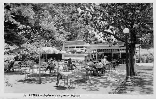 N 72 - LEIRIA. Esplanada do Jardim Pblico - Col. Passaporte Loty - Dim. 14x9 cm. - Col. Dulce Gabriel