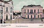 N. 743 - Portugal. Leiria - Praa Rodrigues Lobo - Editor M.I.R., Lisboa (1910) - Dim. 9x14 cm. - Col. M. Chaby