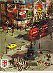 N. 152-C - LONDON - PICCADILLY CIRCUS - Ed. CAPITAL SOUVENIRS (London) Ltd. 8 Shorts Gardens WC2 838 2572/2382 Printed by United Artists Ltd. Israel. Published by I.V.P.Ltd. London. - SD - Dim. 10,5x14,5 cm - Col. Manuel Bia (1986