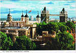 L0 1169 - LONDON - THE TOWER AND TOWER BRIDGE - Ed. COLOURMASTER INTERNATIONAL Photo Precision Limited, St. Ives, Huntingdon Printed in Great Britain PT1024 - SD - Dim. 14,9x10,5 cm - Col. Manuel Bia (1986)