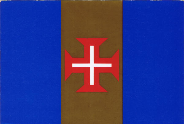 MAD 501 - Bandeira da Regio Autnoma da Madeira - Ed. Francisco Ribeiro - Rua Nova de S. Pedro,27 - Telef.23930 FUNCHAL - MADEIRA - SD - Dim. 15x10,5 cm. - Col. Ftima e Manuel Bia (1975).