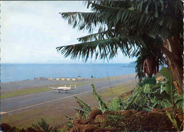 MD 49 - MADEIRA. O Aeroporto - Editor no indicado - Dim. 14,7x10,5 cm - Circulado em 1966 - Col. A. Monge da Silva