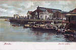 N 3988 - Manos, Mercado Pblico  - Dim. 14x8,9 cm - Edio Photographia Allem, Manos - Col. Amlcar Monge da Silva (cerca de 1900)