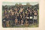 N 4637 - Rio Branco, Grupo de Indios Macuchis - Dim. 14x8,9 cm - Edio Photographia Allem, Manos - Col. Amlcar Monge da Silva (cerca de 1900)
