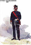 N 175-20 - Cirurgio de Diviso, 1890 - Aguarela do Cor. Ribeiro Artur - Edio Jornal do Exrcito, 1985 - Dim. 15x10,3 cm - Col. A. Monge da Silva