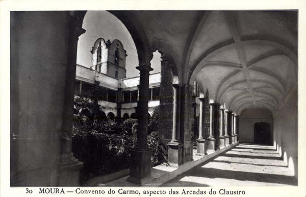 N 30 - MOURA. Convento do Carmo - Coleco Passaporte LOTY, Lisboa (1960) - Dim. 14x9 cdm - Col. A. Monge da Silva