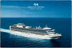SN - Princess Cruises - SD - Circulado em 2009 - Dim.15,2x10,2 cm. - Col. M. Soares Lopes