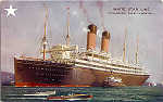 SN - R.M.S. Adriatic. The largest cabin steamer in the world - SD - Dim. 13,7x8,6 cm - Col. M. Soares Lopes