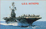 N 171164 - USS Intrepid em foto 13SET1966 - Editor Nesters - Map &  Guide, New York (c. 1982)- Dim. ??,?x??,? cm - Col. Amlcar Monge da Silva
