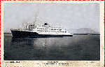 N 207 -  Transbordador Algeciras - Editor ilegvel - Dim. 14,2x9,3 cm - Circulado em 1955 - Col. A. Monge da Silva
