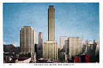 P 109 - New York City; c.1950 - Rockefeller Center (2) - Editor The American News Co, New York - Dim. 15,3x10,2 cm - Col. A. Monge da Silva (cerca de 1950)