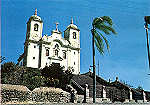 Nr 2758 - Igreja do Rosrio dos Pretos - Edio Ambrosiana, S. Paulo - Dim. 14,7x10,4 cm - Col. Amlcar Monge da Silva (cerca de 1975)