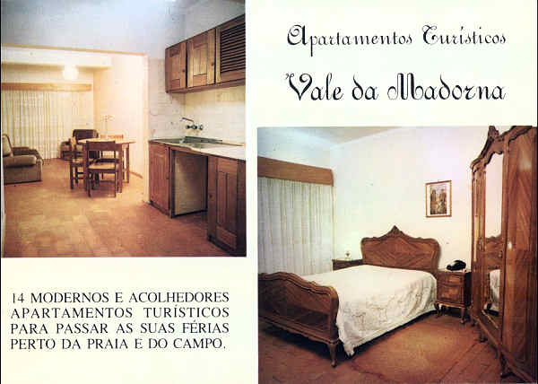 SN - PAREDE. Apartamentos Tursticos Vale de Madorna - Rua 12 de Junho, Madorna - Dim. 15x10,5 - Col. A. Monge da Silva (1990)