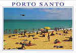 N. 43 PS - PORTO SANTO (Madeira) - Ed. ESCUDO DE OURO Distribuidor: FRANCISCO RIBEIRO-Rua Nova de S. Pedro,27-29 9000 FUNCHAL, Madeira (Tel.223930) Printed in Spain by FISA-Barcelona Foto feita por: Vtor Freitas - SD - Dim. 14,9x10,3 cm - Col. Manuel Bia (1997).