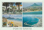 N 2970 - Porto Santo. Algumas vista da ilha - Ed. Francisco Ribeiro - SD - Circulado em 1994 - Dim. 14,8x10,3 cm - Col. M. Soares Lopes.