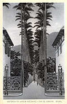 SN - Entrada do Jardim Botnico - Dim. 13,8x9 cm  - Editor Comisso Brasileira dos Centenrios de Portugal - Col. A. Monge da Silva (1940)