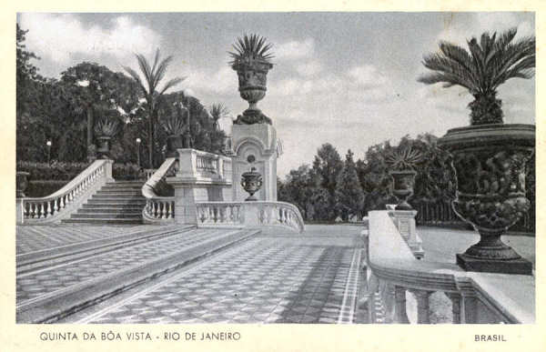 SN - Quinta da Boa Vista - Dim. 13,8x9 cm 0 - Editor Comisso Brasileira dos Centenrios de Portugal - Col. A. Monge da Silva (1940)