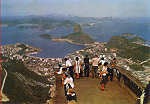N 34 - Vista do alto do Corcovado - Dim. 14,8x10,4 cm - Editora Mercator, S Paulo - Adquirido em 1974 - Col. A. Monge da Silva (1969)