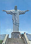 N 96 - Corcovado, Cristo Redentor - 15,0x10,5 cm - Editora Grfica Franco Brasileira, Rio -  Col. A. Monge da Silva (1970)