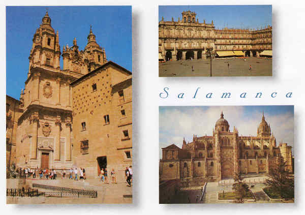 N 155 - Salamanca - Ed. Arribas - Dim.15x10,3 cm - Col. Mrio Silva