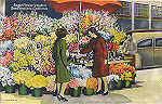 SF01 - San Francisco - Street Flower Vendors - Edio annima Foto de Redwood Empire Assm - Dim. 13,7x8,8 cm - Col. Amlcar Monge da Silva (1940)