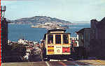 N 5P301613 - San Francisco - Cable car on San Francisco hill (1) - Editor Smith Novelty Co, San Francisco - Dim. 14x9 cm - Col. Amlcar Monge da Silva (- Adquirido em 1979)