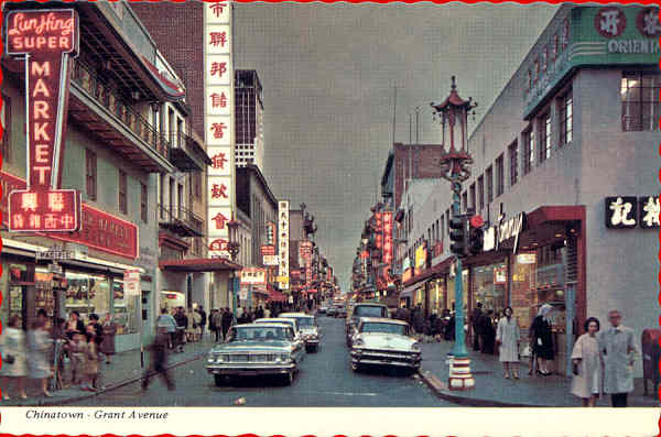 N B260 - San Francisco - Chinatown - Editor Smith Novelty Co, San Francisco - Dim. 14x9 cm - Col. Amlcar Monge da Silva (- Adquirido em 1979)